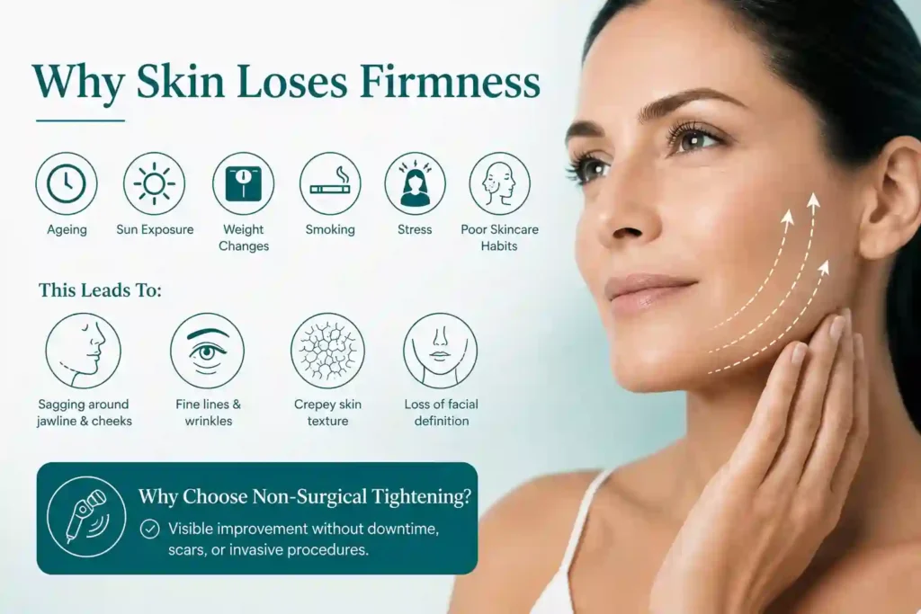 What Makes Skin Lose Firmness and Why Do People Seek Non-Surgical Tightening Oxford?